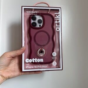 MagSafe Compatible Case for iPhone 16 Pro Max - Burgundy